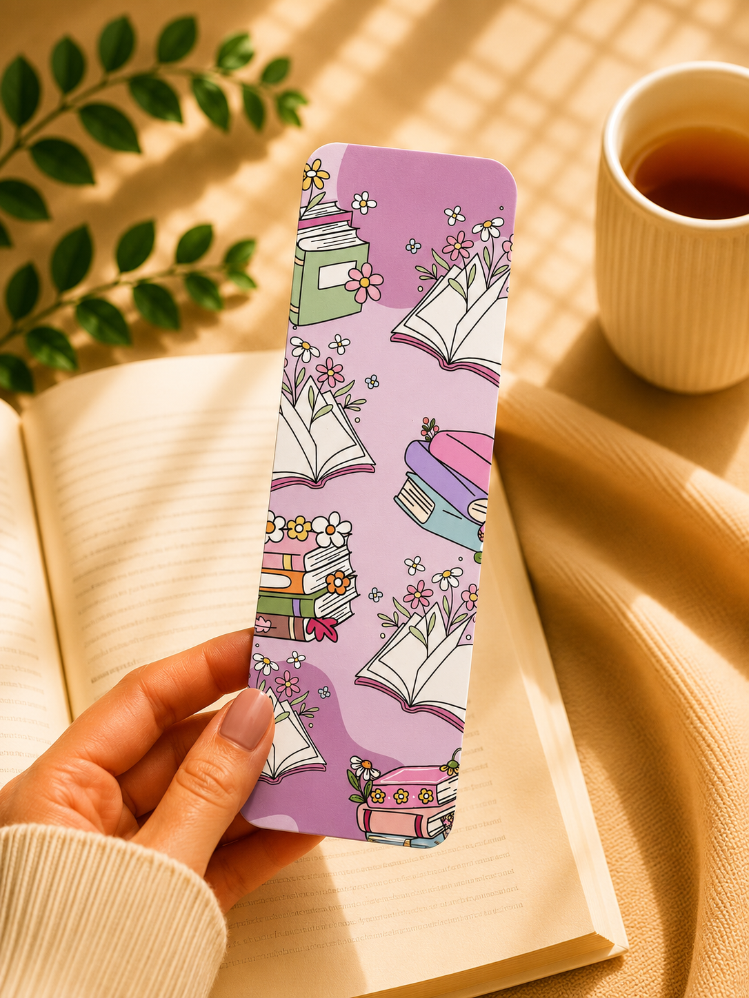 Laminated Bookmark - Books