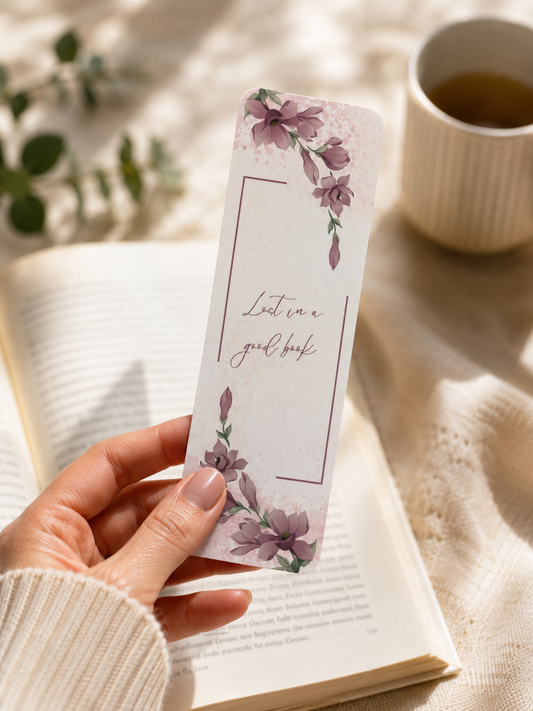 Laminated Bookmark - Lost in a Good Book