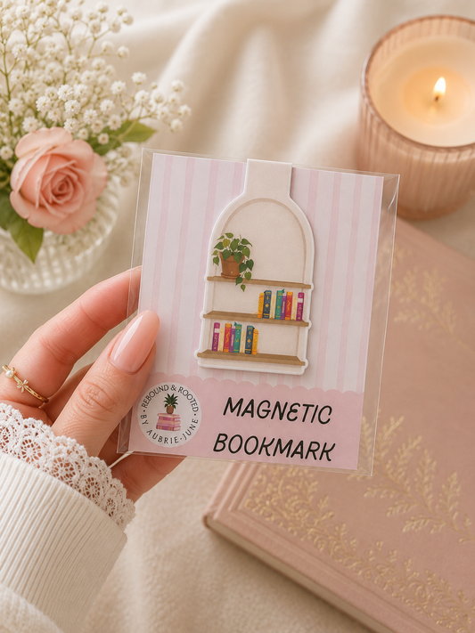 Magnetic Bookmark - Bookshelf