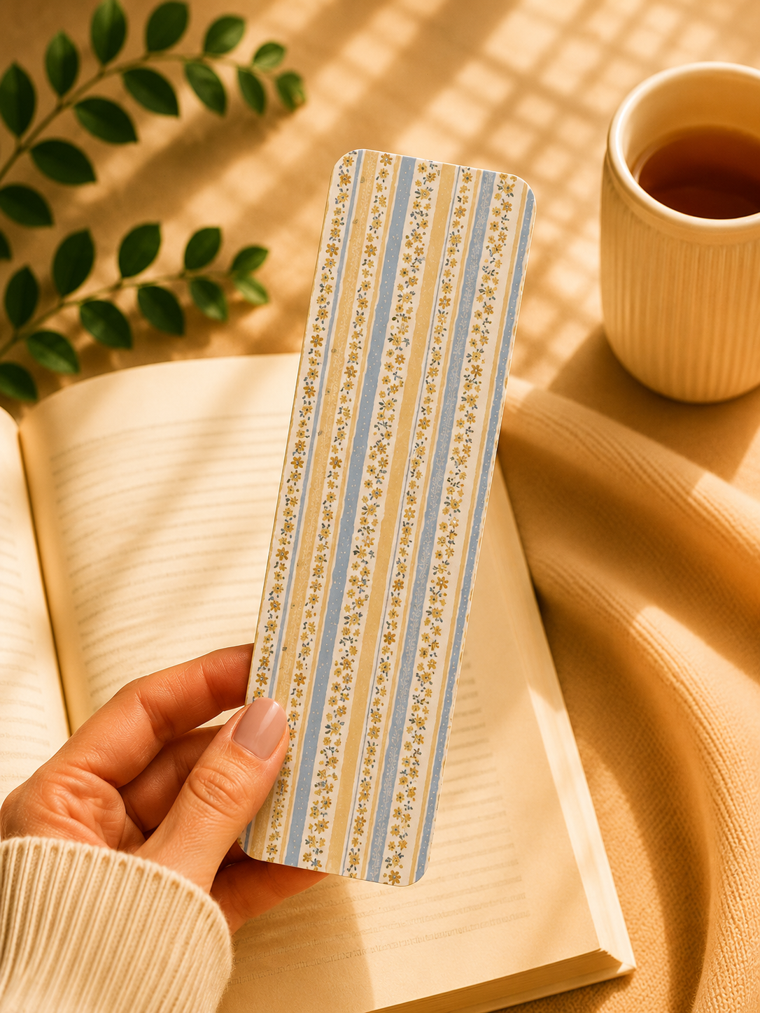 Laminated Bookmark - Floral