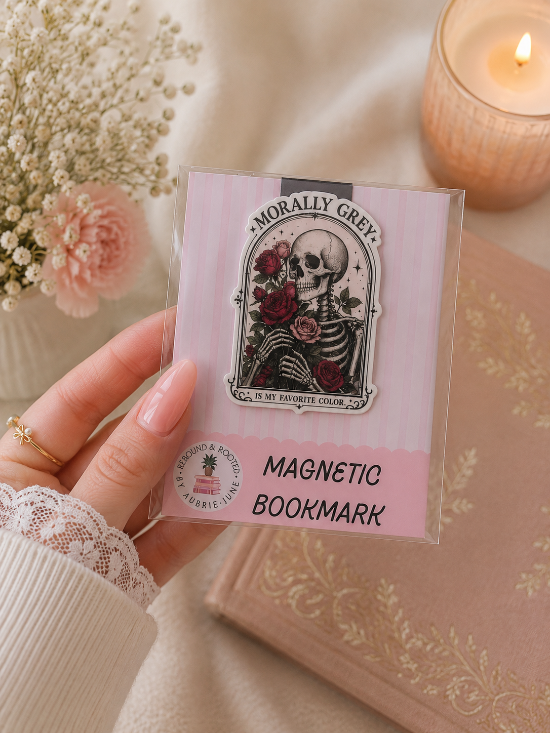 Magnetic Bookmark - Morally Grey