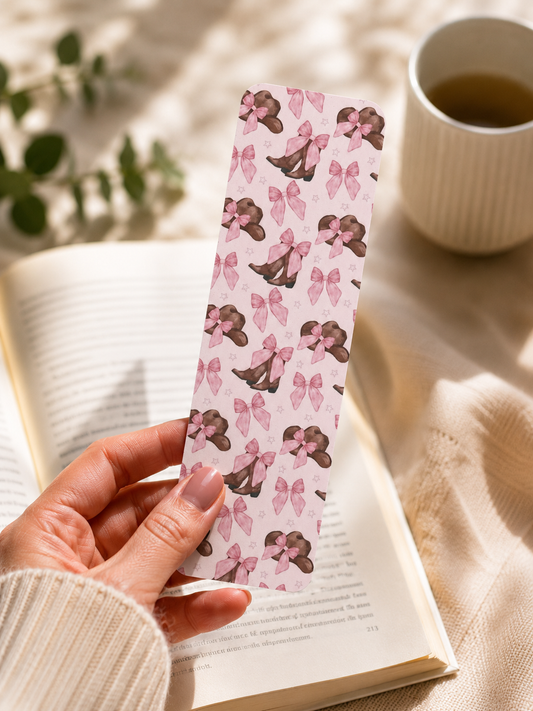 Laminated Bookmark - Cowgirl