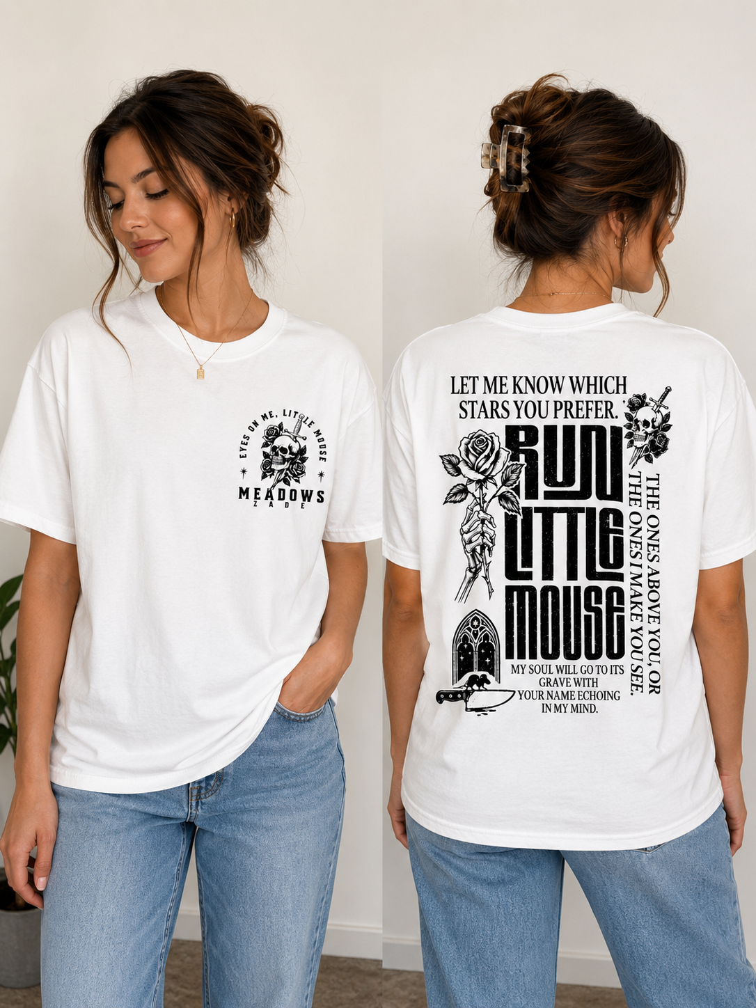 Run Little Mouse - Graphic Tee