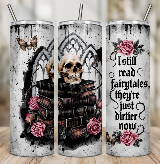 20 Oz Skinny Tumbler - Dark Fairytale