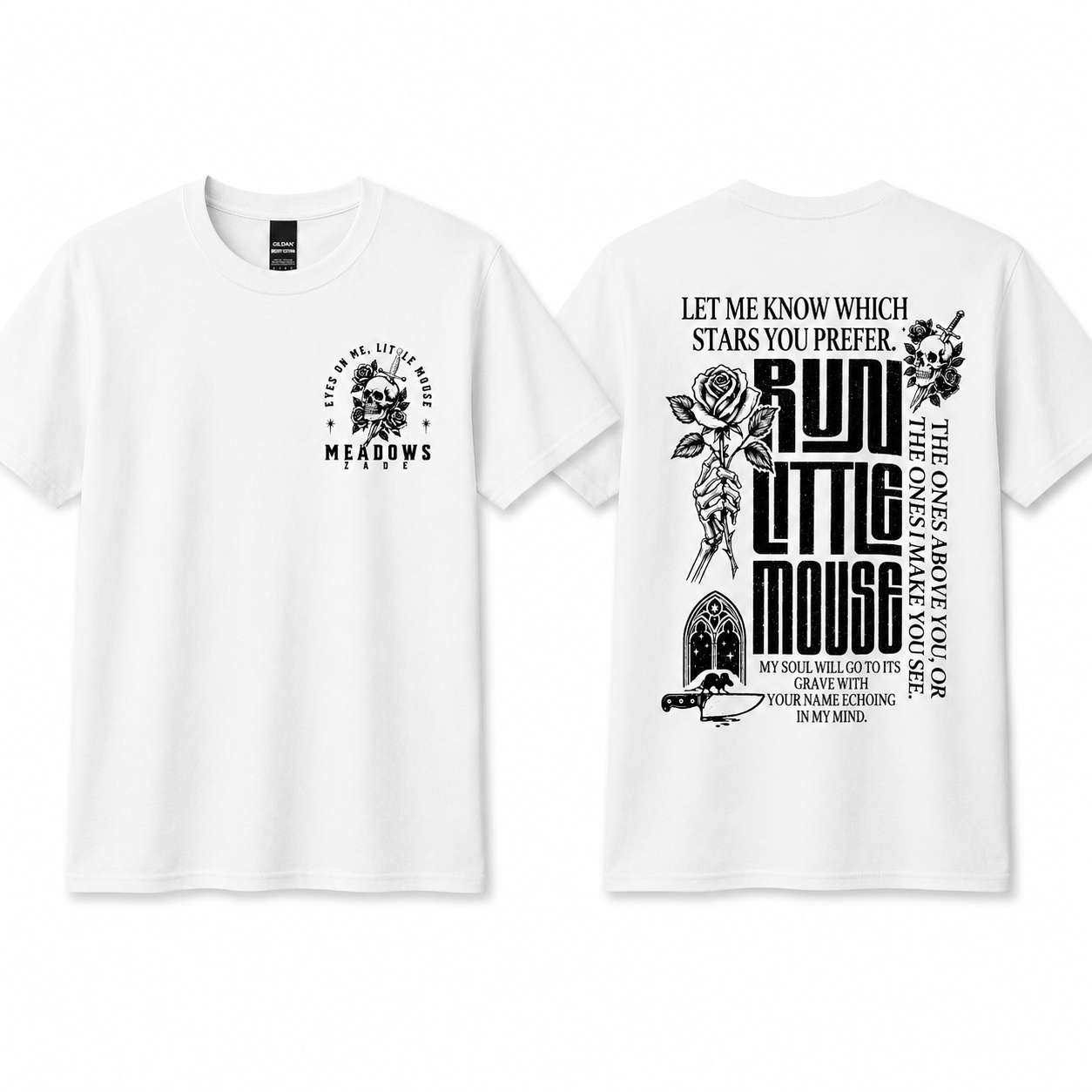 Run Little Mouse - Graphic Tee